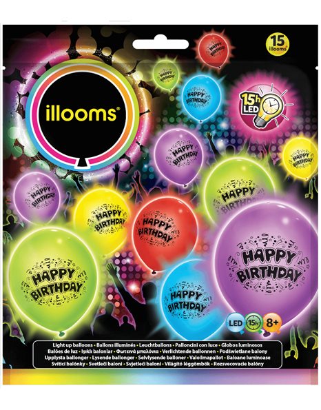 ILLOOMS 15ΤΜΧ HAPPY BIRTHDAY