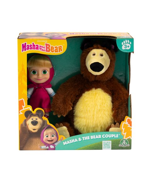 MASHA&BEAR SET MASHA DOLL & BEAR PLUSH